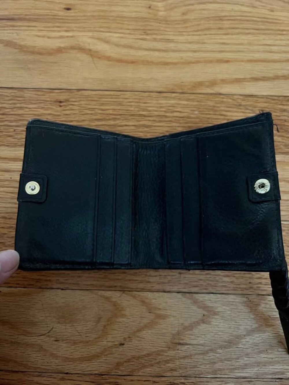 Fossil Black Bi-Fold Wallet